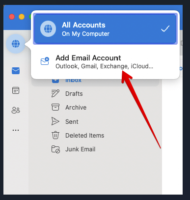 Select Add Email Account